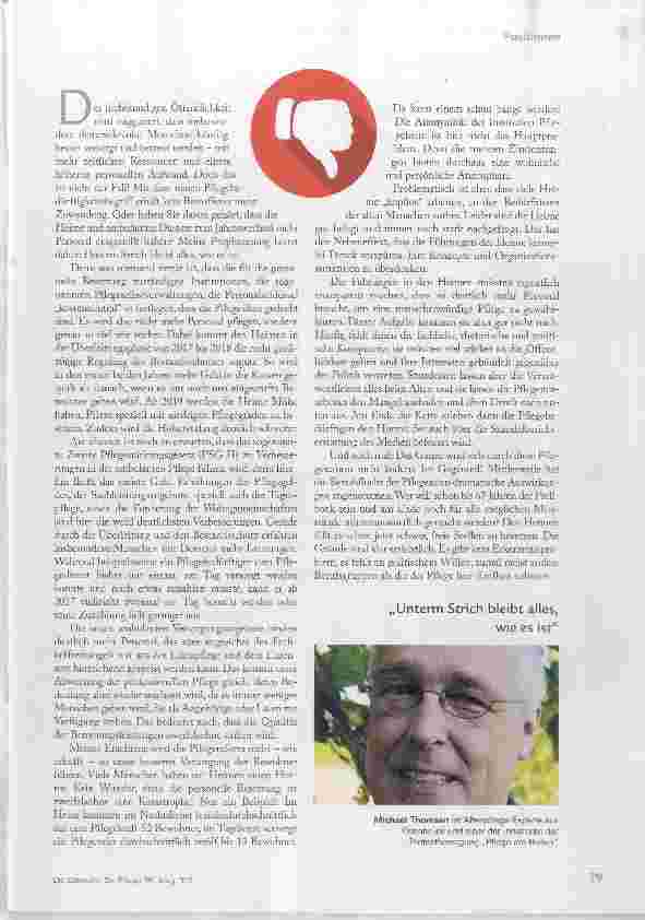 Vorschauseite 2: Pflegereform 2017: Der große Wurf?