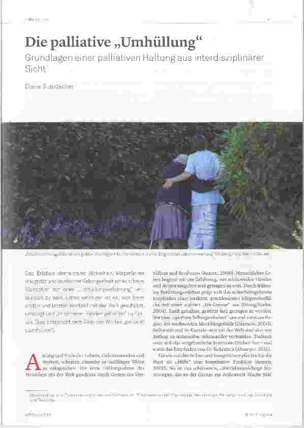 Vorschauseite 1: Die palliative „Umhüllung“