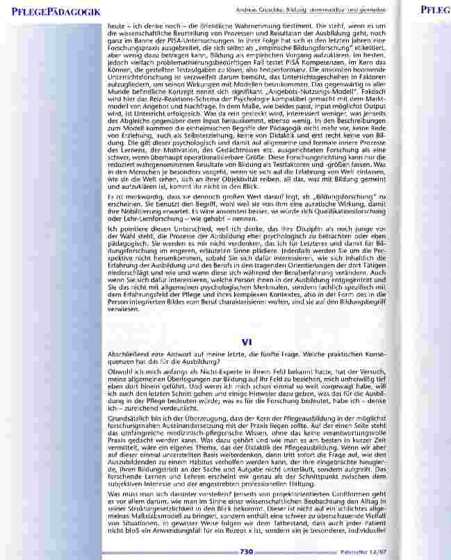 Vorschauseite 6: Bildung: unvermeidbar und gemieden