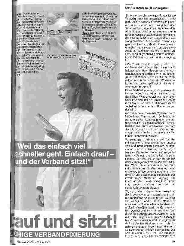 Vorschauseite 3: Medizinische und psychologische Betreuung alter u. kranker Menschen 9. Folge (Schluß): Ein Überblick