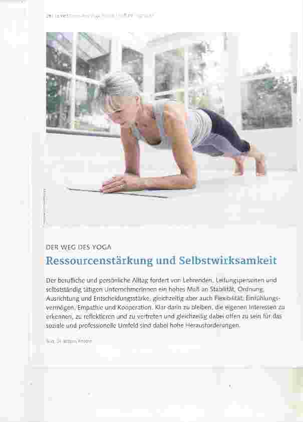 Vorschauseite 1: Ressourcenstärkung und Selbstwirksamkeit