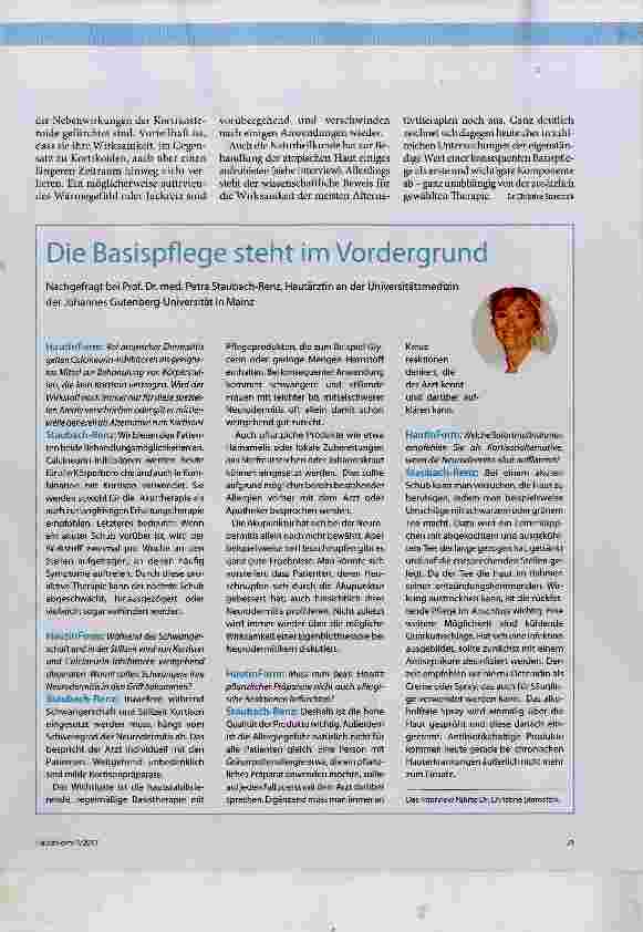 Vorschauseite 2: Geht es auch ohne Kortison?