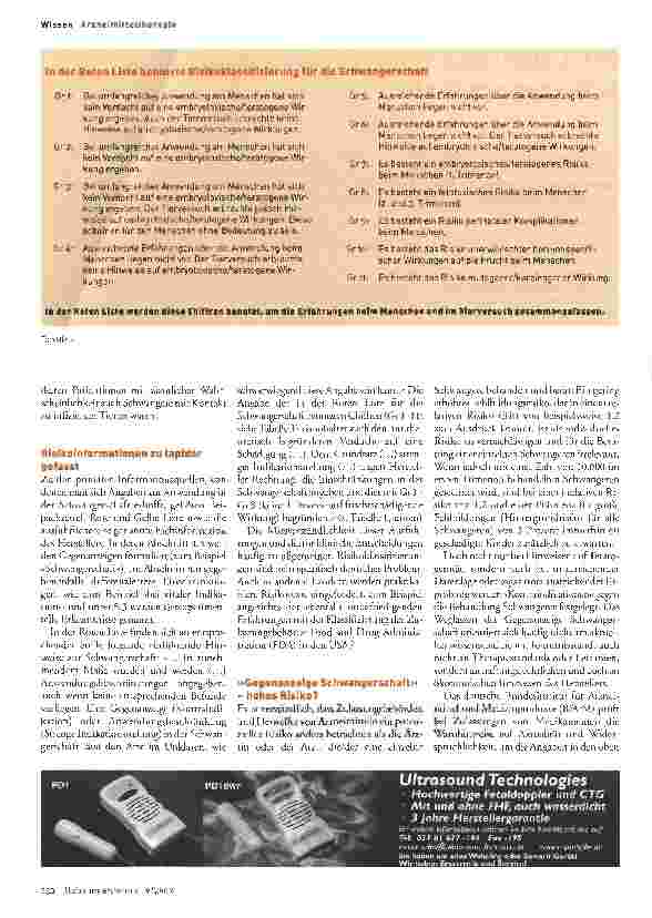 Vorschauseite 2: Off-Label-Use von Medikamenten in der Schwangerschaft