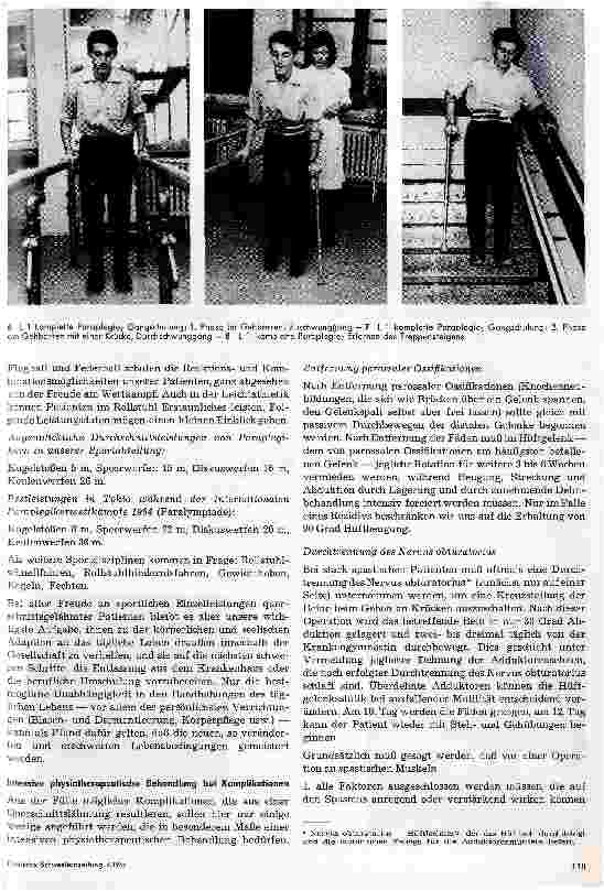 Vorschauseite 4: Die Spätbehandlung in der Rehabilitation des Bewegungsapparates bei querschnittsgelähmten Patienten