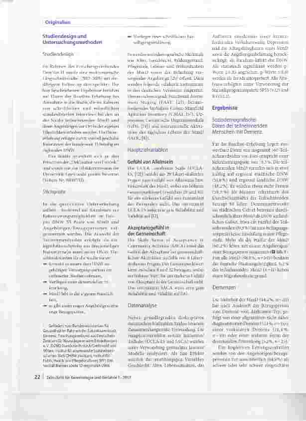Vorschauseite 2: Nutzer und Nutzerinnen regionaler Demenznetzwerke in Deutschland
