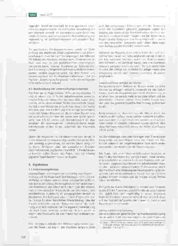 Vorschauseite 3: Kita-Praktika für Mütter im SGB-II Bezug