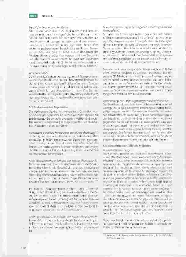 Vorschauseite 5: Kita-Praktika für Mütter im SGB-II Bezug