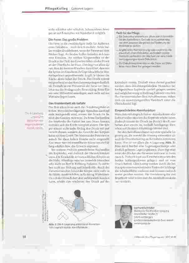 Vorschauseite 3: Richtige Lagerung bei Dekubitus