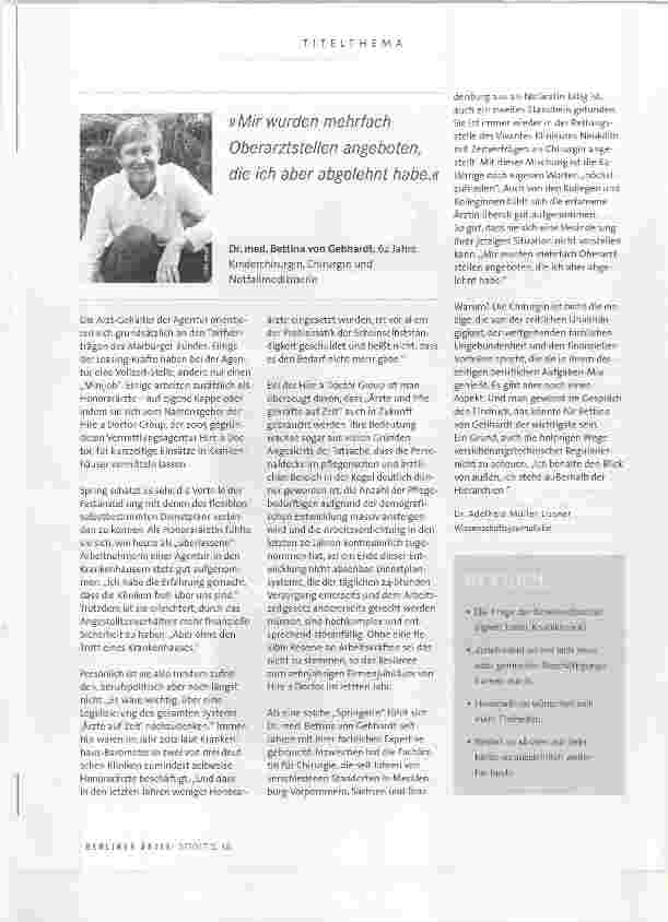 Vorschauseite 5: Heute hier, morgen dort?