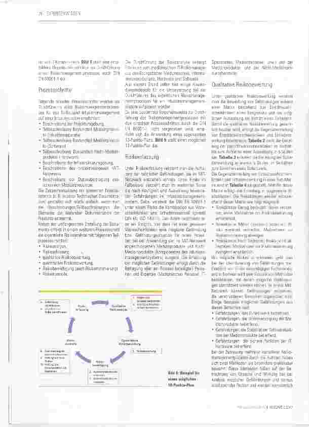 Vorschauseite 6: Risikomanagement für Infusionsmanagement Teil 2: Schutzziele