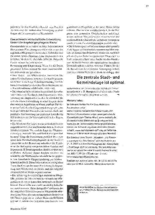 Vorschauseite 4: Prüfen, planen, investieren