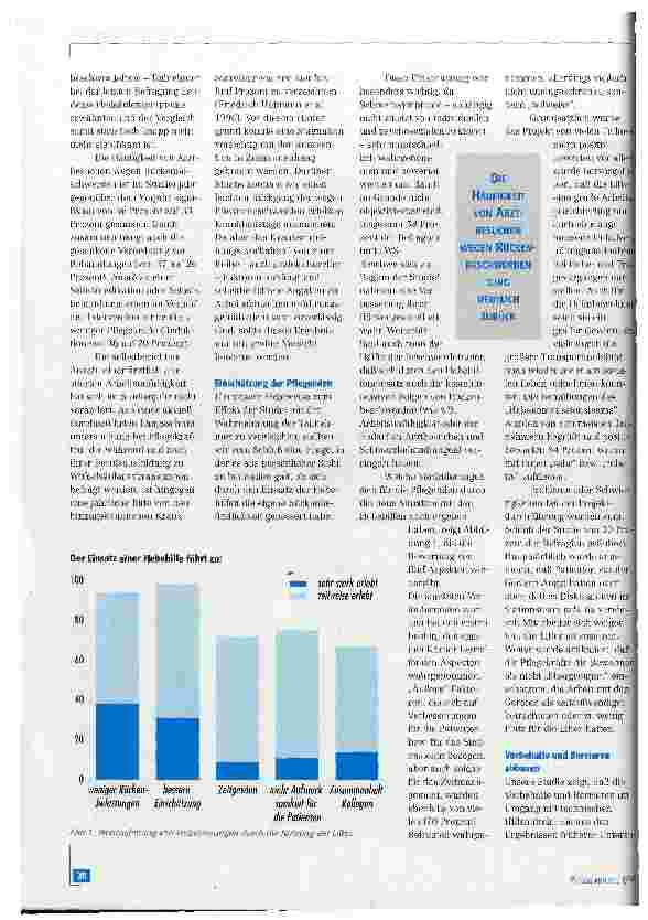 Vorschauseite 3: Vorbeugung von Rückenerkrankungen durch Bodenlifter - eine Interventionsstudie