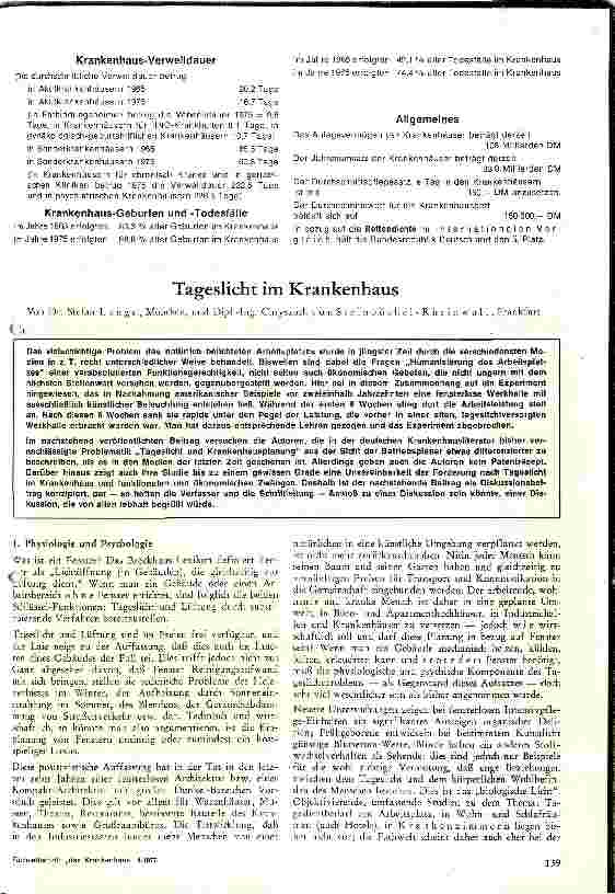 Vorschauseite 2: Unsere Krankenhäuser im statistischen Brennspiegel