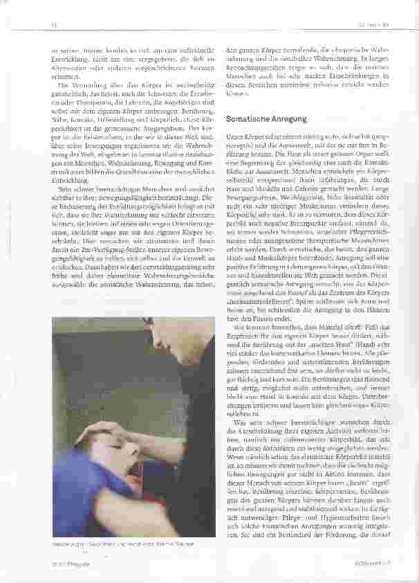 Vorschauseite 2: Basale Stimulation als pflegerische Intervention?