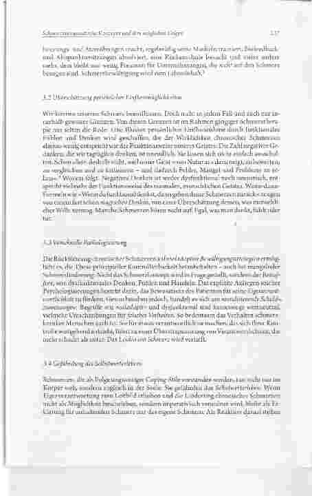 Vorschauseite 3: Schmerztherapeutische Konzepte und ihre möglichen Folgen