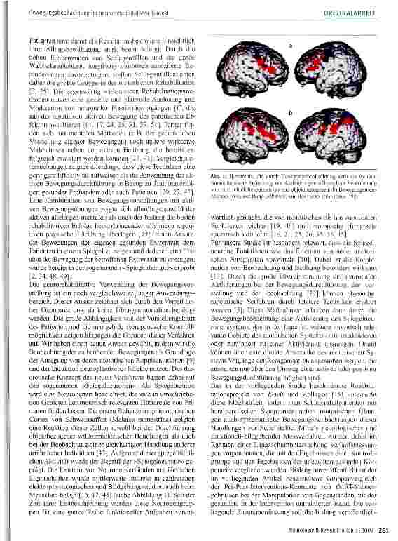 Vorschauseite 2: Bewegungsbeobachtung im neurorehabilitativen Kontext