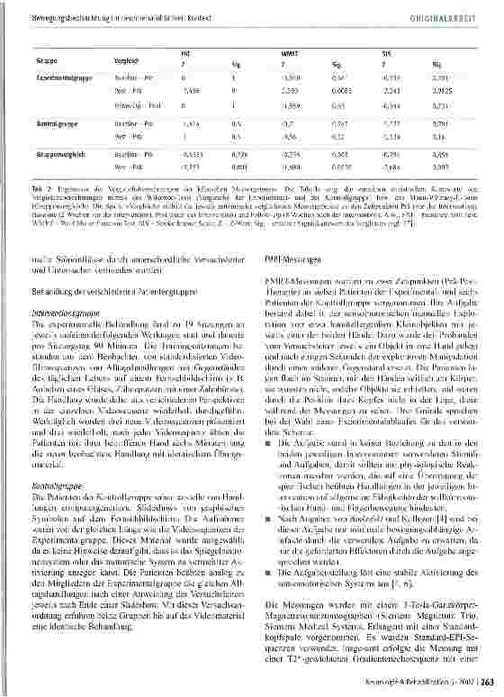 Vorschauseite 4: Bewegungsbeobachtung im neurorehabilitativen Kontext