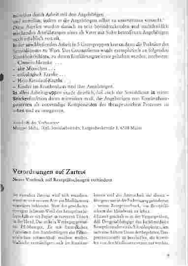 Vorschauseite 3: Der Patient im Krankenhaus und seine Angehörigen Forbildungstagung der Dt. Vereinigung für den Sozialdienst