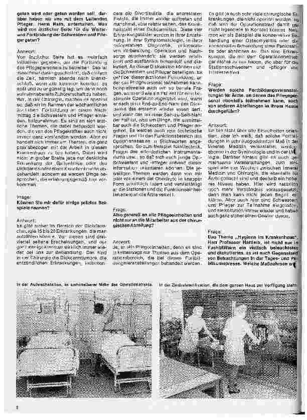 Vorschauseite 3: Das Kreiskrankenhaus Main-Taunus in Bad Soden Interview mit Prof. Dr. J. Hartleib, Ärtzlicher Direktor