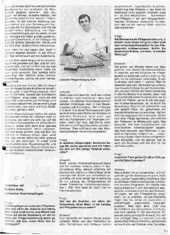 Vorschauseite 6: Das Kreiskrankenhaus Main-Taunus in Bad Soden Interview mit Prof. Dr. J. Hartleib, Ärtzlicher Direktor