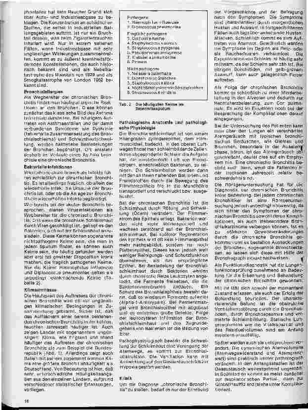 Vorschauseite 3: Aktuelle Themen aus der Pneumologie 2. Folge: Die chronische unspezifische Lungenerkrankung