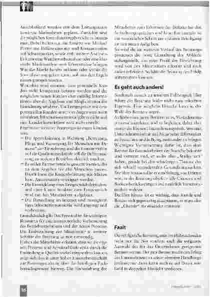Vorschauseite 4: Sinnvoll, notwendig oder Geldverschwendung?