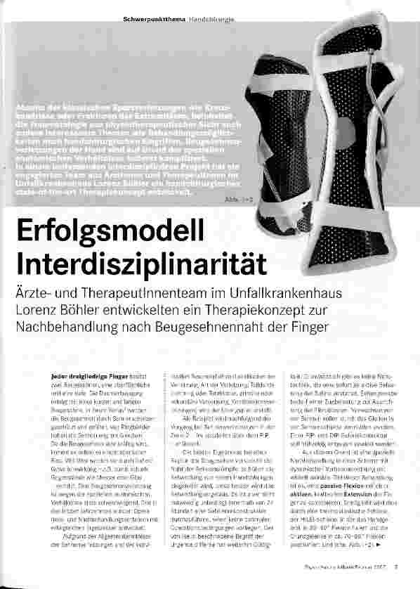 Vorschauseite 1: Erfolgsmodell Interdisziplinarität