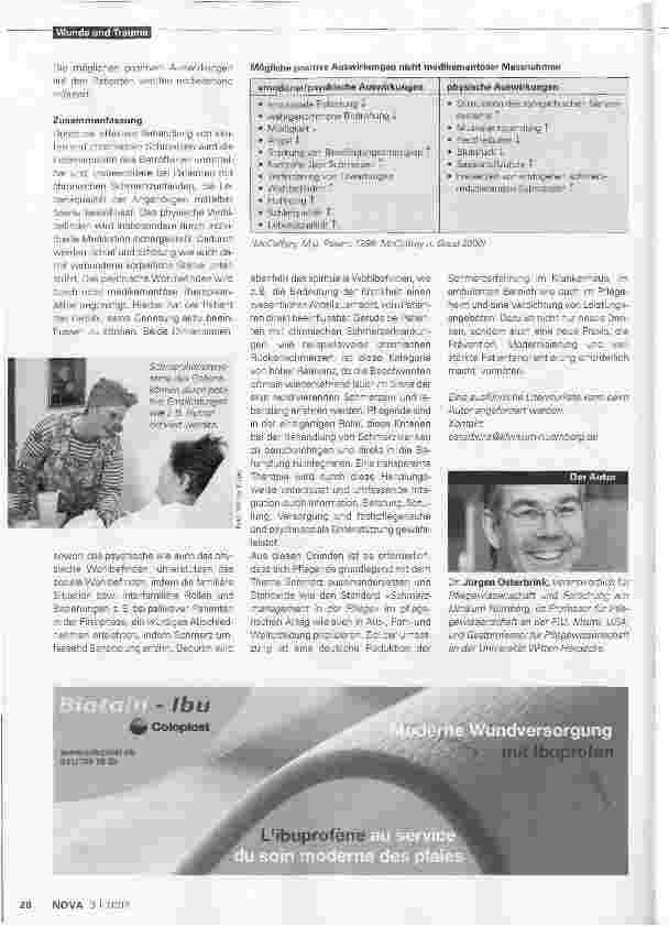 Vorschauseite 3: Der chronische Wundschmerz