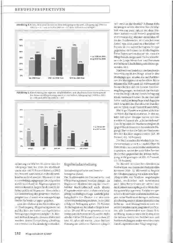 Vorschauseite 3: Internationaler Studiengang für Pflegeund Gesundheitsmanagement Bremen: Zweite Absolventenbefragung: Diplom - und was dann?
