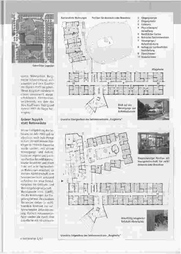 Vorschauseite 5: Planen und Bauen für Senioren und Demente