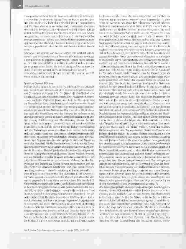Vorschauseite 6: Im Spannungsfeld zwischen Natur und Technik: Pflege als Bewahrerin des natürlichen Körpers?