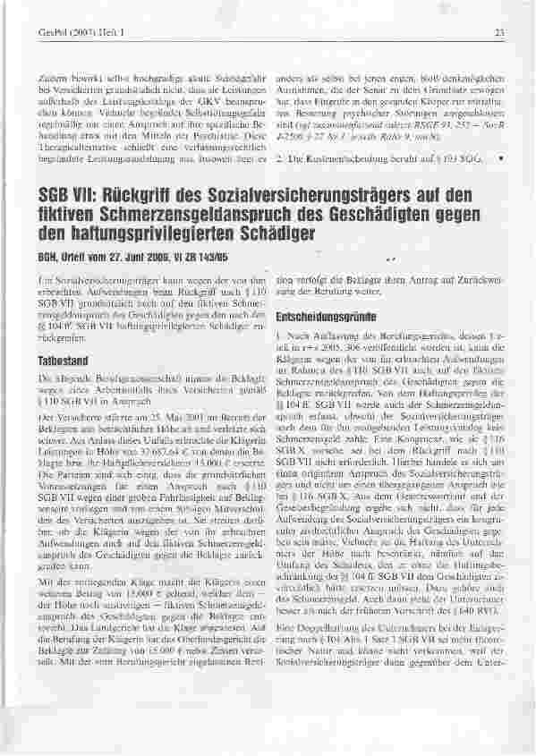 Vorschauseite 5: Krankenversicherung - Kein Anspruch auf Leistungen außerhalb des Leistungskatalogs bei Geltendmachung hochgradiger akuter Suizidgefahr