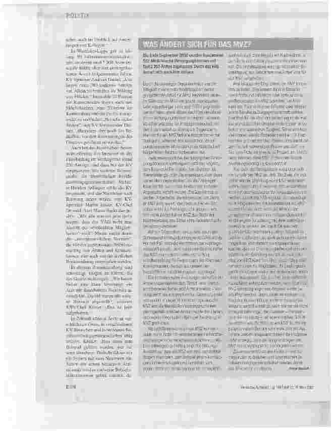 Vorschauseite 4: Neue Freiheiten mit Einschränkungen