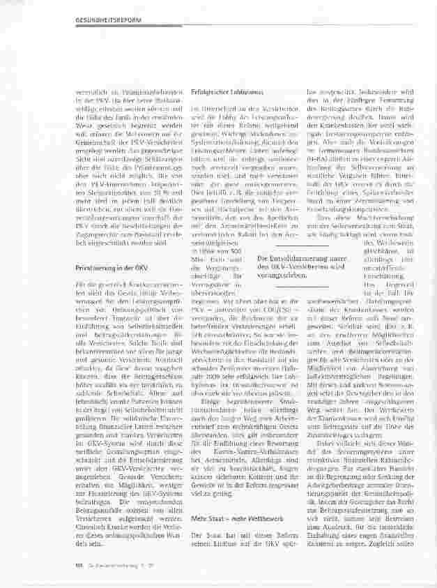 Vorschauseite 3: Mehr Staat - mehr WettbewerbDas GKV-Wettbewerbsstärkungsgesetz