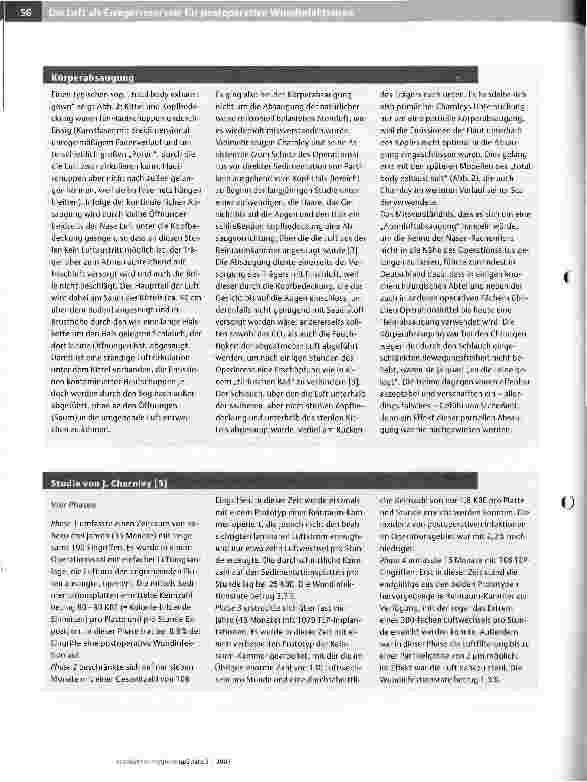 Vorschauseite 4: Die Luft als Erregerreservoir für postoperative Wundinfektionen - Teil 1: Welche Aussagen lassen die klinischen Studien zu?