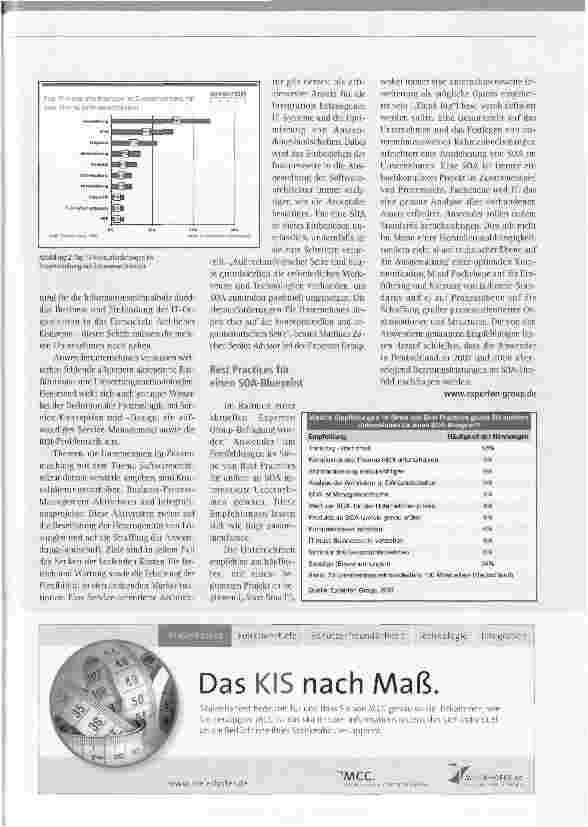 Vorschauseite 2: SOA erreicht Unternehmen im Kriechgang