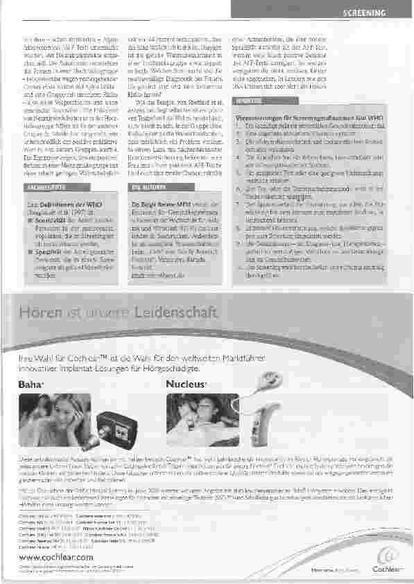 Vorschauseite 2: Frühzeitig abwägen!