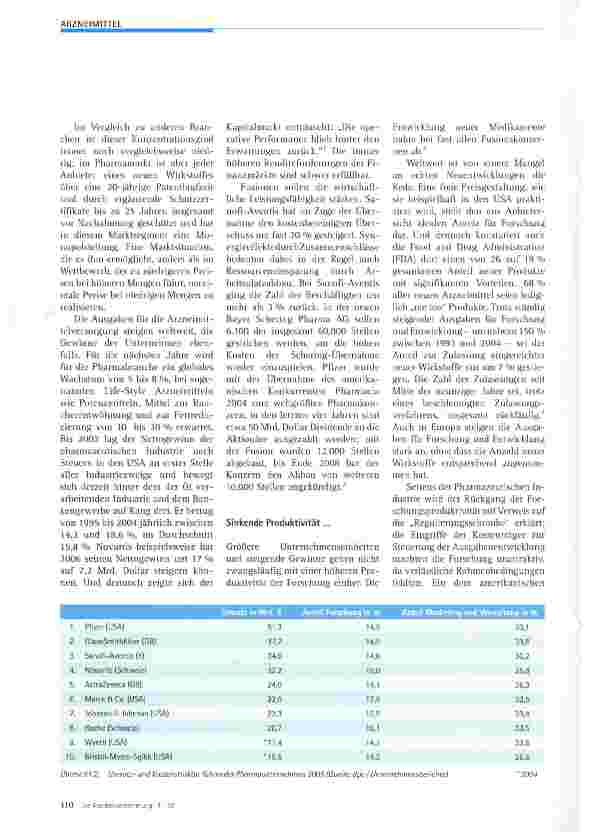Vorschauseite 2: Arzneimittel: Forschung zwischen Hoffnung und Kommerz