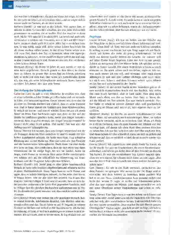 Vorschauseite 5: Mütter sprechen über ihre an Schizophrenie erkrankten Kinder: eine Performance-Autoethnografie