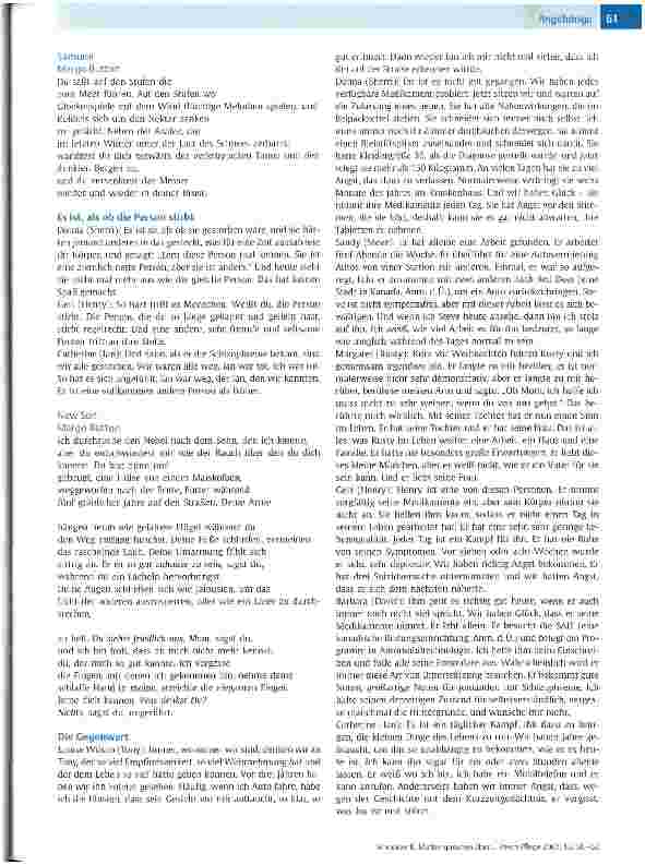 Vorschauseite 6: Mütter sprechen über ihre an Schizophrenie erkrankten Kinder: eine Performance-Autoethnografie