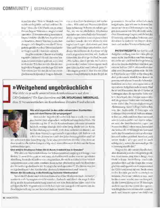 Vorschauseite 3: CIO-EMPFEHLUNG WEITER AKTUELL