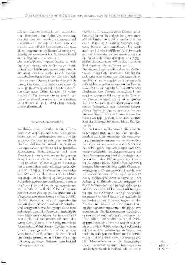 Vorschauseite 3: DIESES GERÄT KENN ICH NICHT!DIE RECHTLICHEN AUSWIRKUNGEN DESMEDIZINPRODUKTECESETZES
