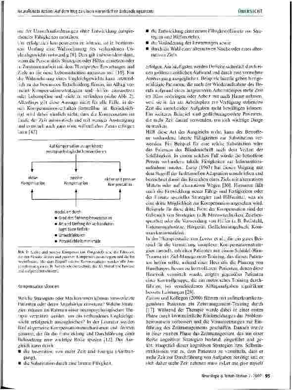 Vorschauseite 6: NeuroRehabilitation: Auf dem Weg zu einem einheitlichen Behandlungsansatz