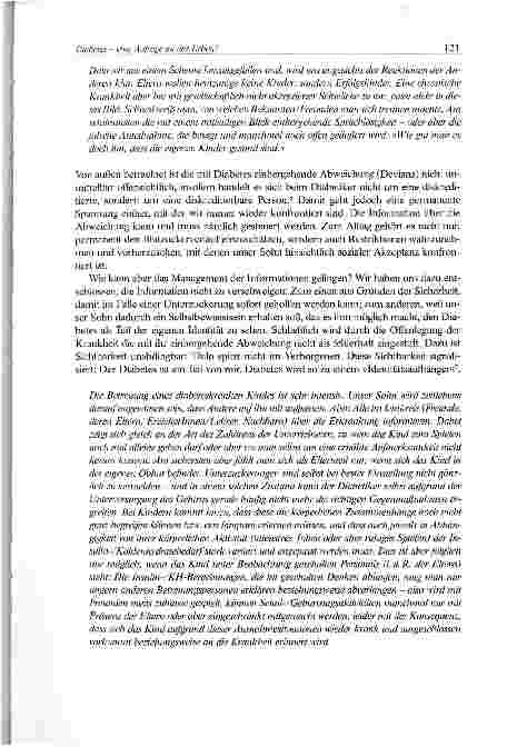 Vorschauseite 5: Diabetes - eine Anfrage an das Leben?