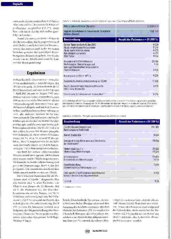 Vorschauseite 3: NosokomiaIe Clostridium-difficile-assoziierte Erkrankungen bei pädiatrisch-onkologischen Patienten - Ergebnisse einer prospektiven Surveillancestudie