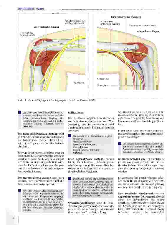 Vorschauseite 6: Arthroskopie an Ellenbogengelenk und oberem Sprunggelenk