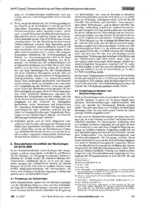 Vorschauseite 4: Personalüberleitung und Personalüberleitungsvereinbarungen bei Privatisierungsvorhaben im Krankenhausbereich