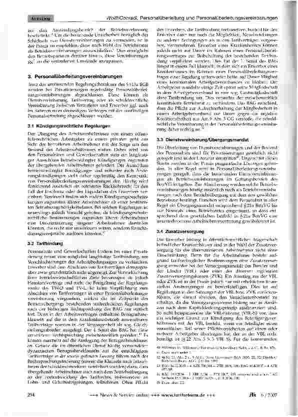 Vorschauseite 5: Personalüberleitung und Personalüberleitungsvereinbarungen bei Privatisierungsvorhaben im Krankenhausbereich
