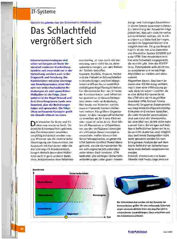 Vorschauseite 1: Das Schlachtfeld vergrößert sich