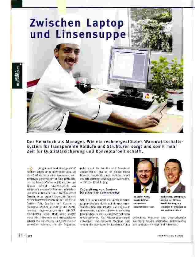 Vorschauseite 1: Zwischen Laptop und Linsensuppe